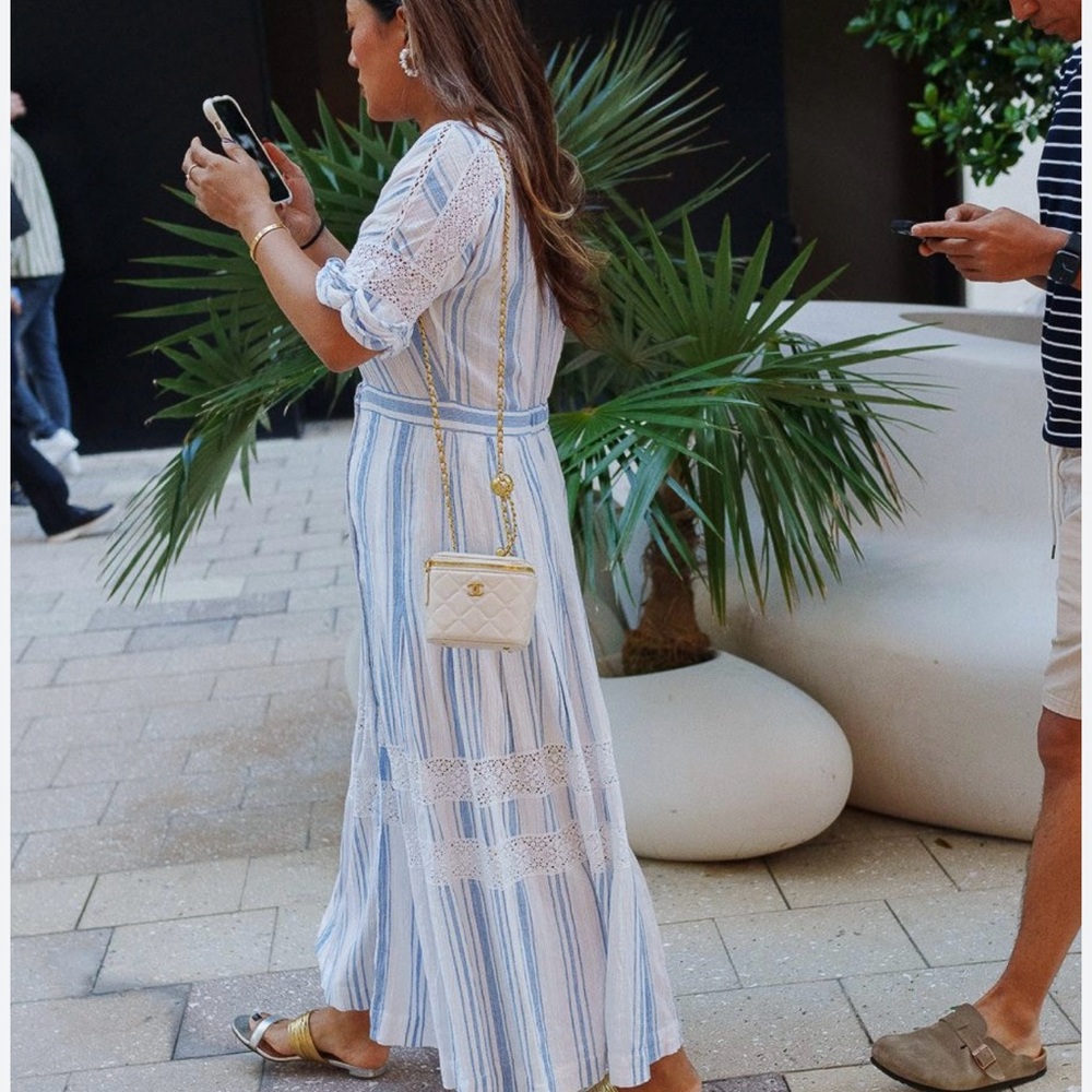Love Sack Fancy maxi striped dress